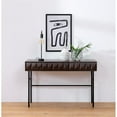 thumbnail image 5 of Pemberly Row Modern 46" Wide 2-Drawer Console Table - Espresso Oak, 5 of 6
