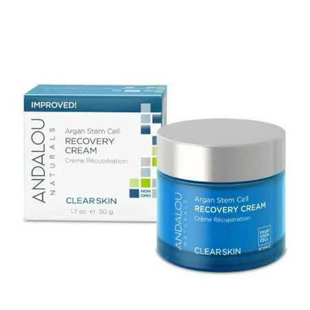 Clear Overnight Recovery Cream Andalou Naturals 1.7 fl oz (Best Overnight Zit Treatment)