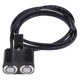 thumbnail image 5 of Motorcycle 1inch Handlebar Headlight Push Button Switch Waterproof 24mm Aperture, 5 of 5