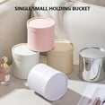thumbnail image 2 of Rose Cardboard Party Box with Present Paper Boxes Stable Lids Flower Bucket Gift Present Packaging Handhold Round Wedding Party Storage Ornaments Pink, 2 of 9
