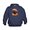 Navy, variant on - PD Moreno's Halloween Black Kitty - Kids Hooded Sweatshirt, Classic Hoodie