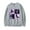 Gray, variant on CoCo Jones Merch Sweatshirt Coco Purple Photo Crewneck Unisex Long Sleeve Hoodie Streetwear Pullover Top