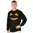 thumbnail image 5 of Halloween Jack-o-Lantern Costume Long Sleeve TShirt Men Women Brisco Brands L, 5 of 5