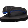 thumbnail image 5 of Norty Men's Soft EVA Flip Flop Thong Sandal Shoe 41499-10D(M)US (Black/Royal), 5 of 7