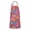 Pioneer Flower Floral-2, variant on Pioneer Flower Floral Print Pattern Apron for Women and Men, Cotton Linen Waterproof with Pockets, Adjustable, 33x27 Inch for Kitchen, Gardening, BBQ, Salon