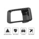 thumbnail image 3 of Active Park Assist Button Trim for 2021 2022 2023 Handbrake Switch Panel Trim Accessories - ABS Carbon Fiber, 3 of 5