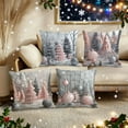 thumbnail image 2 of Under $5 Christmas Decorative Pillow Covers 18x18" Christmas Pillow Cover Sofa Decoration Pillow Cushion Cover Home Decors for Couch Bed Sofa Bedroom Living Room, 2 of 7