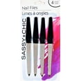thumbnail image 1 of Nail Files Sassy + Chic, 4 Pieces, 1 of 2