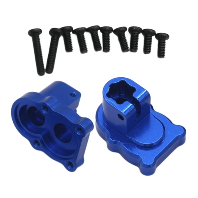 segolike 2 Pieces 1:24 Scale Rear Wheel Seat Upgrade for RC Hobby Car Crawler trucks accs Blue