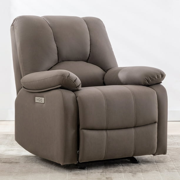 CHITA Power Recliner Electric Glider with USB, Nursery Chair for Living ...