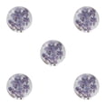 thumbnail image 3 of Baohd Exquisite Flower Crystal Ball Adding Elegance To Space Easily Portable Hydrangea purple 8cm 5Set, 3 of 6