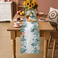 thumbnail image 2 of Coastal Green Seaweed Table Runner 72 Inches, Summer Beach Coral Starfish Retro Bed Runner Dresser Scarves Tabletop for Indoor Outdoor Parties/Ceremony/Banquet, 16" x 72", 2 of 9