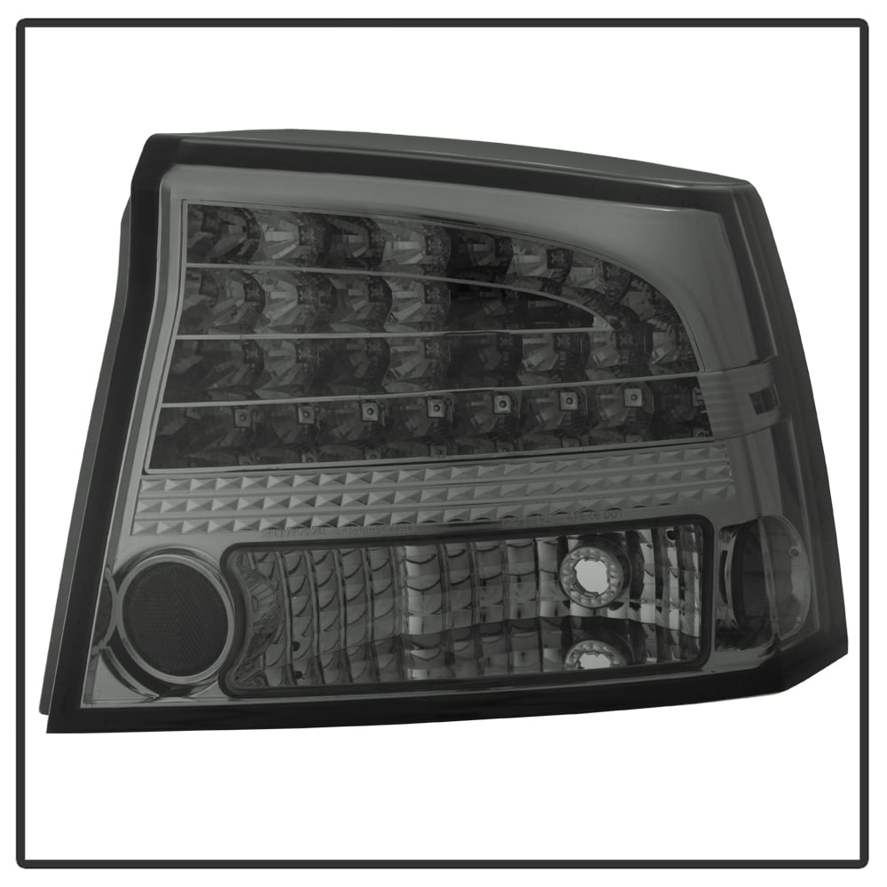 For 06-08 Dodge Charger Sonar LED Tail Lights (Smoke) YD-ALT-DCH05-LED-SM