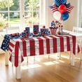 thumbnail image 3 of Diceymbol Nationalist Disposable Party Decor 54" Red White Blue Patriotic Table Runner for 4th of July, Memorial Day & Veterans Day Celebrations, 3 of 7
