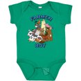 thumbnail image 3 of Inktastic Farmer Boy with Happy Farm Animals Boys or Girls Baby Bodysuit, 3 of 5