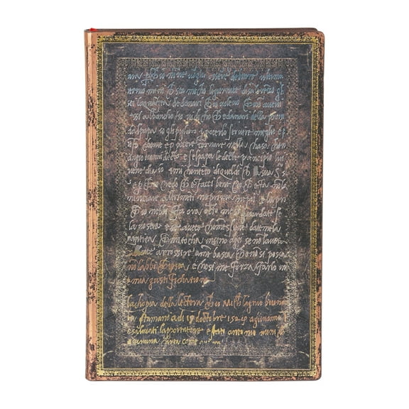 Michelangelo, Handwriting Mini Lined Softcover Journal, 208pg, 80gsm by Paperblanks (Embellished Manuscripts Collection), (Hardcover)