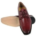 thumbnail image 4 of LIBERTYZENO Men's Classic Formal Oxford Shoes Lace up Leather Dress Shoes, Burgundy, 4 of 8