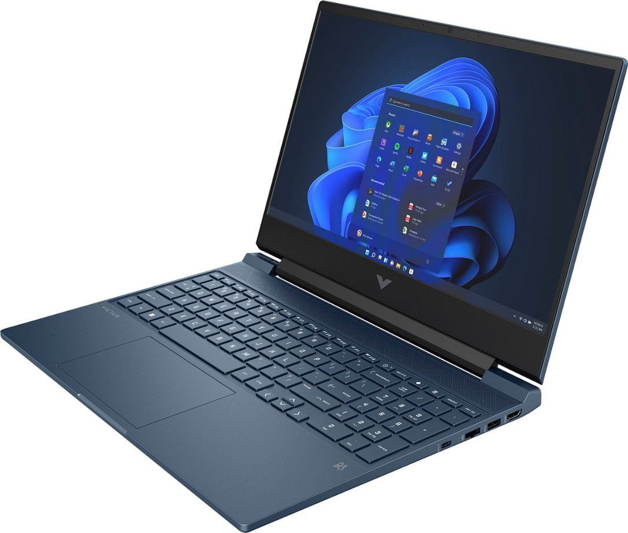 HP - Victus 15.6" Full HD 144Hz Gaming Laptop - Intel Core i5-13420H - 8GB Memory - NVIDIA GeForce RTX 3050-512GB SSD - Performance Blue