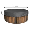 thumbnail image 2 of Housse de Baignoire Imperméable Extérieure Housse Universelle pour table et Chaises Extérieure Anti-Poussière et Protection Solaire, 2 of 5