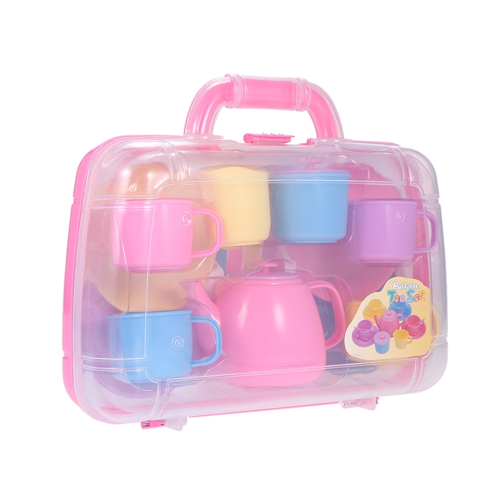plastic tea set for child