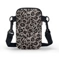 thumbnail image 2 of HELLHERO Adjustable Shoulder Strap Underarm Shoulder Bag for Men, Women Travel Crossbody Sling Bags Polyester 4.33x1.97x7.09 Leopard Print, 2 of 7