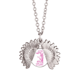 thumbnail image 1 of Planta de agua de aves de hoja de loto, flor de loto Collar de girasol collar collar collar colgante, 1 of 3