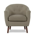 thumbnail image 3 of OakvillePark Vesper Fabric Upholstered Accent Chair, Beige, 3 of 7