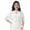 White, variant on Miutii Womens Soft Chiffon Shawl Wraps Shrug for Evening Dress Ruffle 2-Layer Wedding Cape Bolero Navy Blue One Size