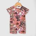 thumbnail image 3 of Western Cowboy Baby Romper Girl Cowboys Boot Hat Goat Cactus American Flag Short Sleeve Baby Jumpsuit Cozy Baby Bodysuit, 3 of 6