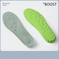 thumbnail image 5 of 2 PCS Steppers Insoles for Men/Women, 2025 New Steppers Massage Insoles, Soft Memory Foam Cushioning Sports Cloud Insoles, Comfortble Steppers Shoe Insoles Inserts, Green, 41-42, 5 of 6