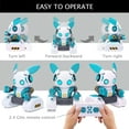 thumbnail image 3 of White & Green 2.4G Remote Control Robot with 3 Eye Light Modes, 3.7V 500mAh Rechargeable Battery, 50M Control Range, 30-40 Min Playtime, ABS Material, Includes Remote, USB Cable, Screwdriver & Manual, 3 of 7