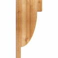 thumbnail image 3 of 4"W x 10"D x 22"H Alpine Rough Sawn Corbel, Western Red Cedar, 3 of 9