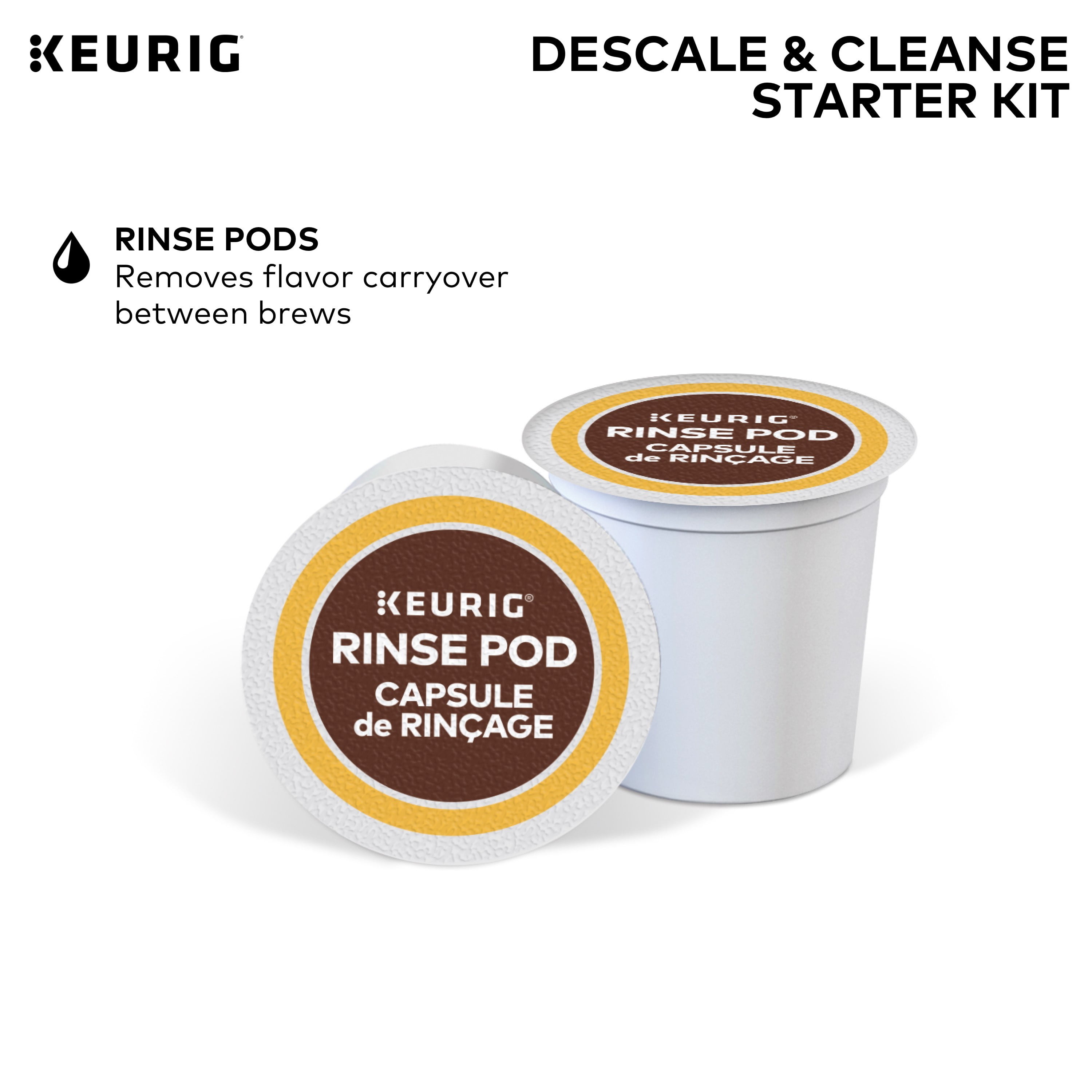 Descaling Kit 2 in 1 For Keurig 2.0 Brewers, XROM for Sale