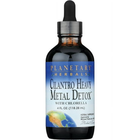 Planetary Herbals Cilantro Heavy Metal Detox 4 fl oz Liq