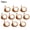 Orange, variant on 10pcs Spirals Silicone Fishing Skirt, 5.9-inch Replacement Jig Skirts for Bass & Pike Lures, Highly Flexible Soft Bait Accessories for Freshwater & Saltwater Fishing, Multi-Color