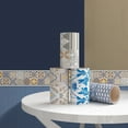 thumbnail image 3 of Bathroom Waist Line Wall Stickers Waterproof Peel & Art Mural Backsplash, 3 of 4