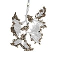 thumbnail image 4 of Colgante de Árbol de Navidad Acrílico Macarena Decoración Navideña Hoja, 4 of 8