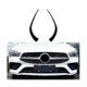 thumbnail image 2 of Front Fog Lamp Brow Decorative Frame Front Bumper Spoiler Front Bar Wind Knife Auto For W118 C118 C, 2 of 5