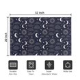 thumbnail image 5 of Dark Blue Sun Moon Cloud Pattern Door Rugs,Washable Non Slip Door Mats Indoor,Decorative Door Mats,Entry Mat Indoor for Entrance,Bedroom,Kitchen,Bathroom,20"x32", 5 of 6