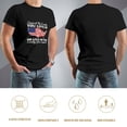 thumbnail image 5 of Support The Country You Live In Hip-hop Men's Cotton Short Sleeve HD Print Tee for Casual T-Shirt Crew Neck Top Black XL, 5 of 7