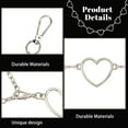 thumbnail image 4 of 8Styles Jeans Pants Chain Multi-layer Hip Hop Chain Punk Style Decorative Chain Butterfly Trousers Chain Metal Wallet Chain for Men Women 730mm Platinum Real 18K Gold Plated, 4 of 6