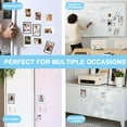thumbnail image 6 of Trianu 2x3in Picture Frame for Refrigerator for Fujifilm Instax Mini Instant Film - Magnetic Picture Frames for Fridge, Locker, Office, Classroom, Home Decor (10Pcs, White), 6 of 7