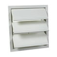 thumbnail image 2 of Air Vent 16 in. H X 17.5 in. W X 17.8 in. L White Plastic Automatic Gable Shutter, 2 of 2