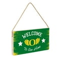 thumbnail image 2 of Oregon Ducks 6" x 11" Welcome Home Wood Wall Sign with Rope Hanger, 2 of 4