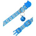 thumbnail image 2 of Collares reflectantes para gatos con cierre de seguridad y cascabel, paquete de 2: collares ajustables para gatos y gatitos, 2 of 5