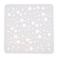 thumbnail image 2 of Plantilla Plantilla de estampado de regla de encaje hueco con tema de estrella herramienta de dibujo de álbum de fotos DIY Likrtyny Libre de BPA, 2 of 3