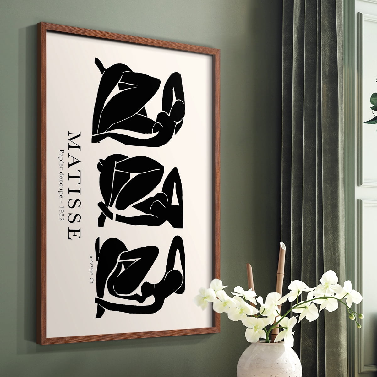 Matisse CCLXIV in Solid Wood 8 x 10 Framed Print
