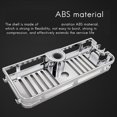 thumbnail image 5 of 2X Estante de Ducha Elevable Rectangular Bandeja de Almacenamiento Desmontable Estante Soporte de PláStico Cocina Accesorios de BañO (25 Mm), 5 of 5