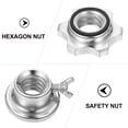 thumbnail image 3 of KONTONTY 4 Pcs Verrous d'Haltères en Acier Accessoires de Musculation pour Hommes Femmes, 3 of 8