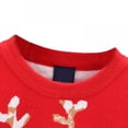 thumbnail image 4 of Chandail de Noël pour Bébé, Chandail pour Tout-Petits Filles Garçons, Chandail à Enfiler, Chemises à Manches Longues, Haut, Blouse à Col Rond, 5-7 Ans, 4 of 9